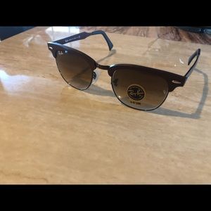 Ray-ban metal club-master sunglasses